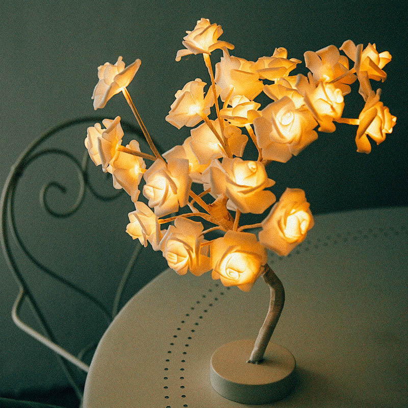 LED Table Lamp with Bonsai Tree Night Lights