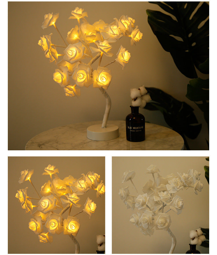 LED Table Lamp with Bonsai Tree Night Lights
