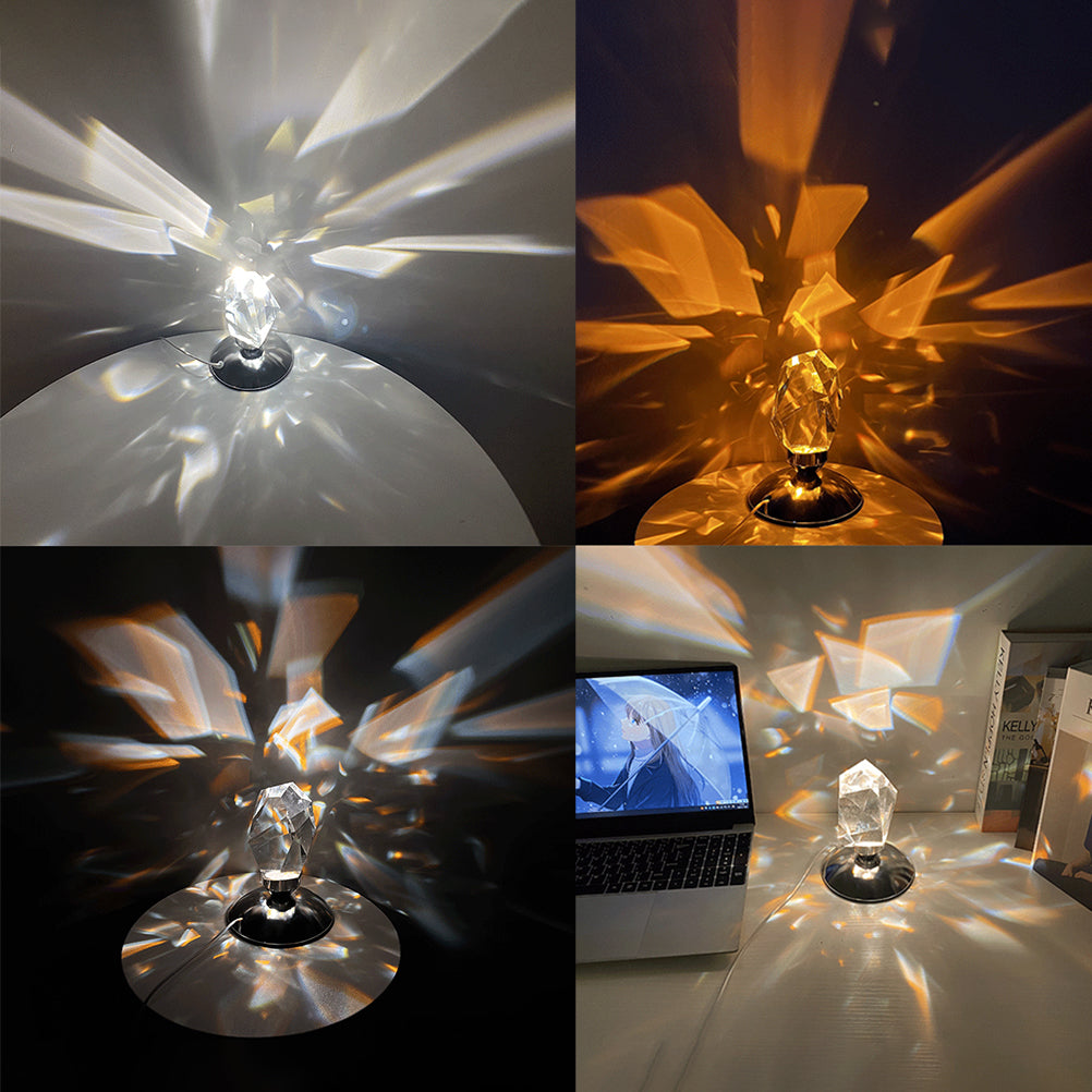 Bedside Luxury Night Light on Nightstand - A chic and sophisticated light source, enhancing your bedside sanctuary with a touch of elegance.