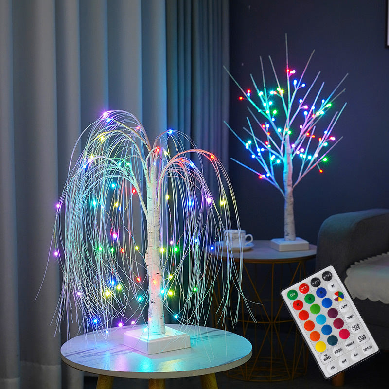 Enchanted Willow Tree Sculpture - A mesmerizing art piece inspired by nature, resembling the grace of a willow tree, perfect for adding enchantment to your space.