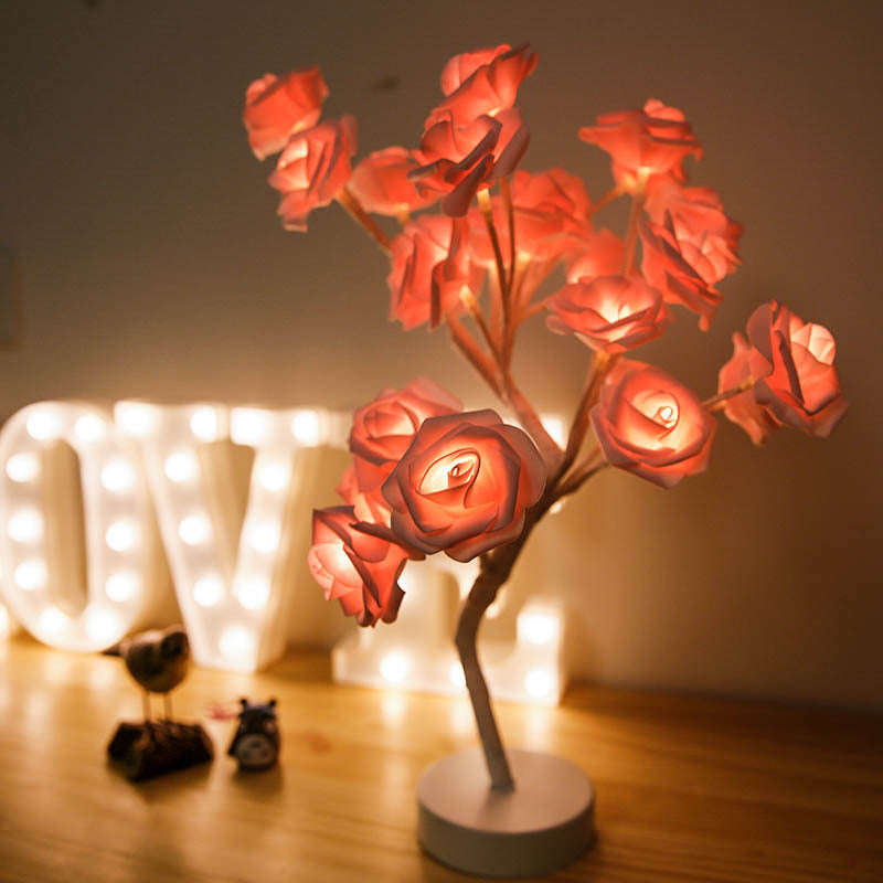 LED Table Lamp with Bonsai Tree Night Lights
