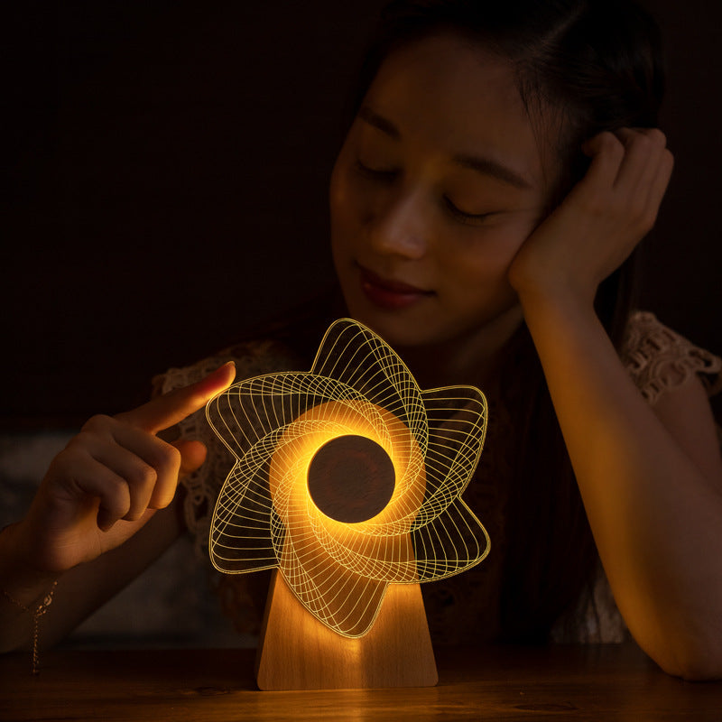 Windmill Rotating LED Light - A charming LED light with a spinning windmill design, perfect for adding whimsical and dynamic illumination to your decor.