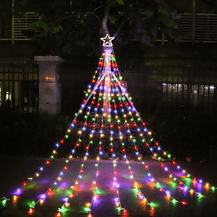 Sparkling Waterfall LED Tree