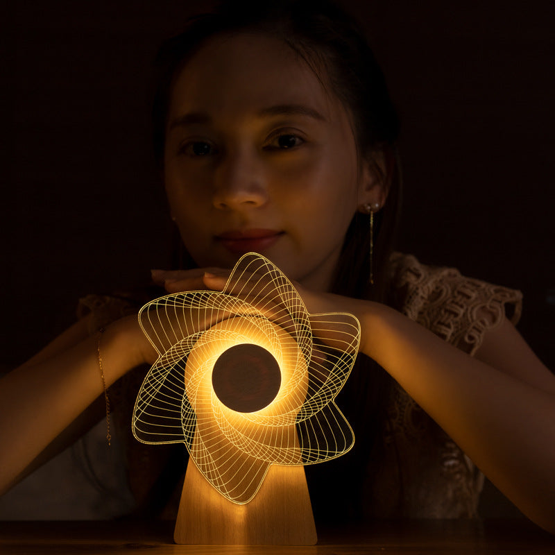 Windmill Rotating LED Light - A charming LED light with a spinning windmill design, perfect for adding whimsical and dynamic illumination to your decor.