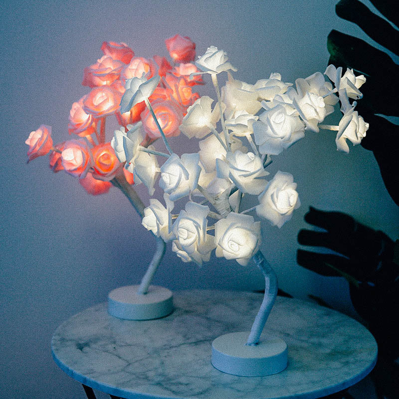 LED Table Lamp with Bonsai Tree Night Lights