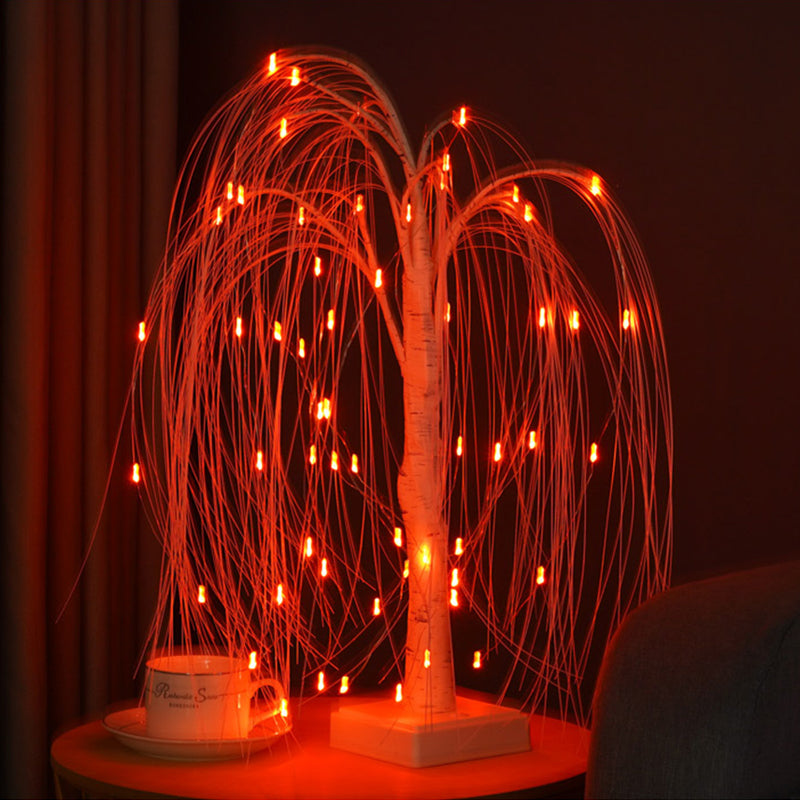 Enchanted Willow Tree Sculpture - A mesmerizing art piece inspired by nature, resembling the grace of a willow tree, perfect for adding enchantment to your space.