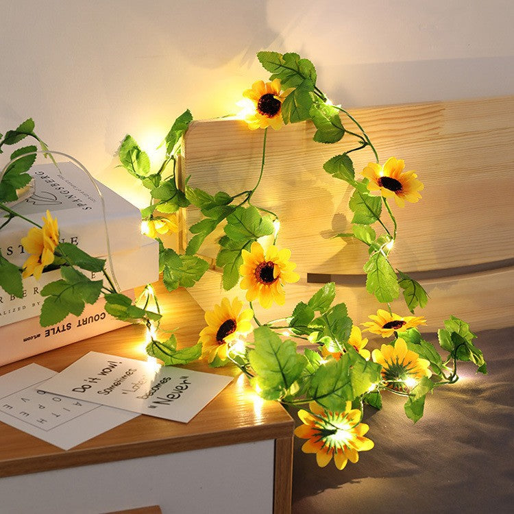 Charming LED outdoor light illuminating garden at night