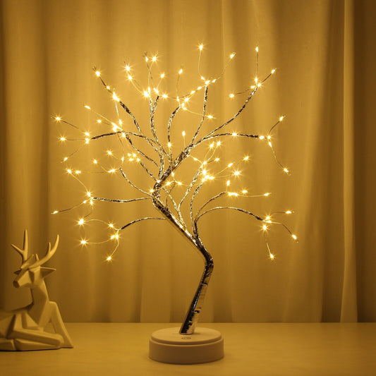 LED Tree: Serene light-infused spirit tree