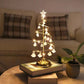fairy light spirit tree with Christmas tree lights