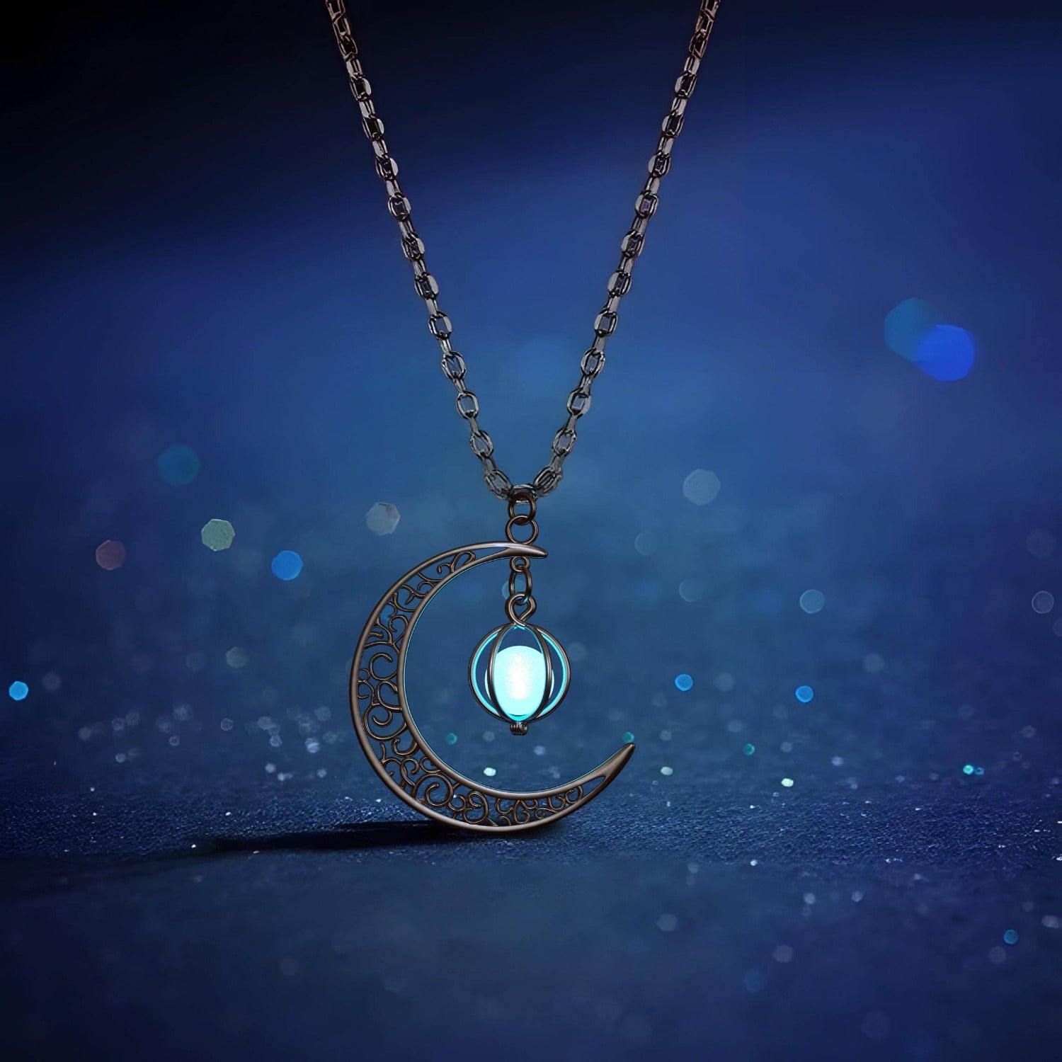 Enchanted Moonstone Necklace: Elegance with ethereal charm