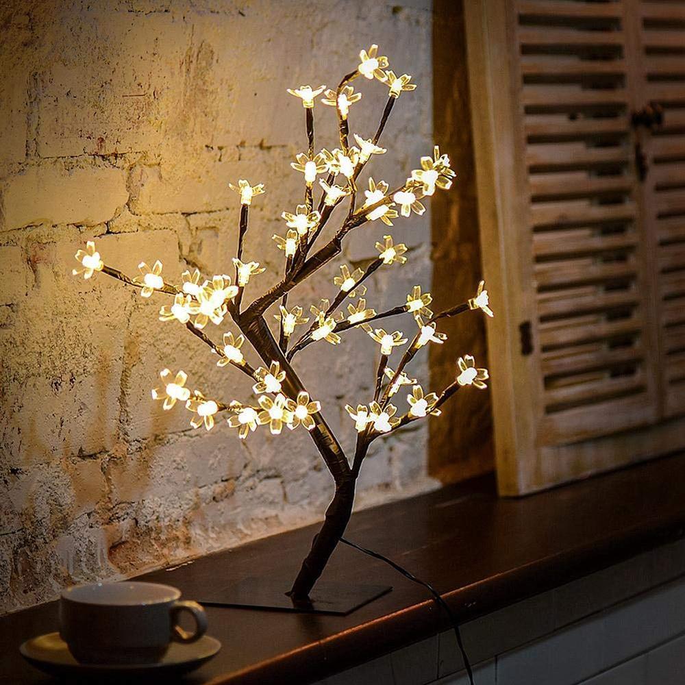 Bright Baum Inc. - 7 ft. Color Changing LED Cherry Blossom Tree